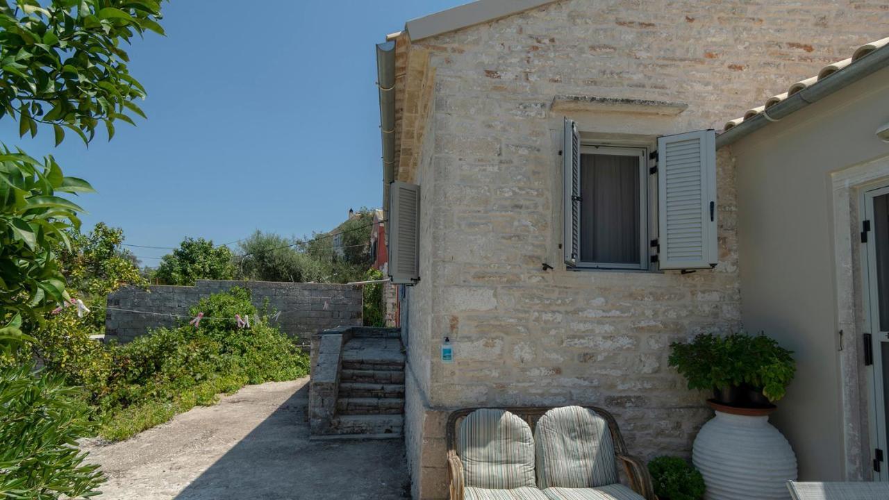 Villa Emilios Stone House Gaios Exterior foto